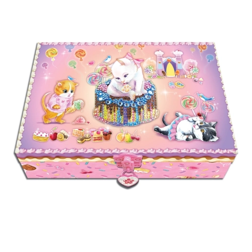 Zestaw z pamiętnikiem kotek  4397